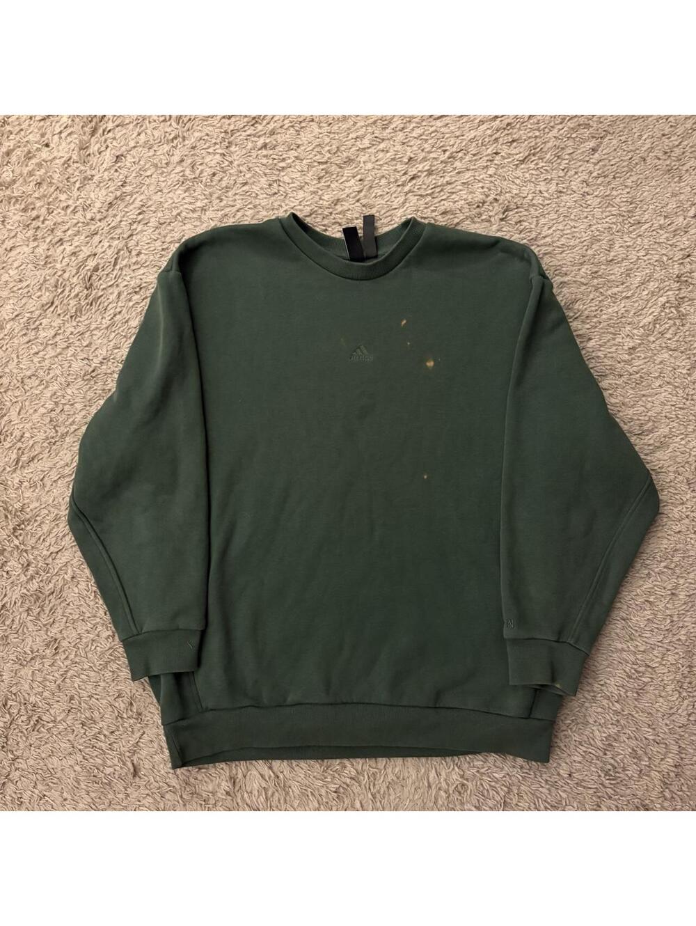 Green Adidas crewneck sweatshirt
